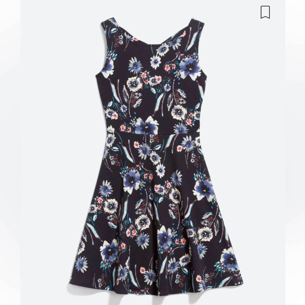 Kaileigh Feyah Knit Dress in Navy